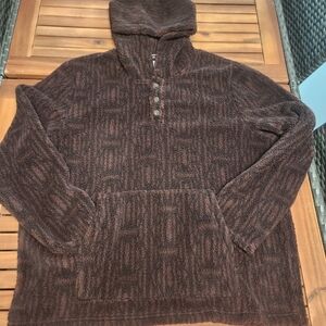 Sun & Stone XXL Sherpa Hoodie